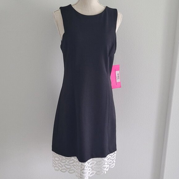 NWT Black/Onyx Betsy Johnson Dress Size 10 - Picture 1 of 13